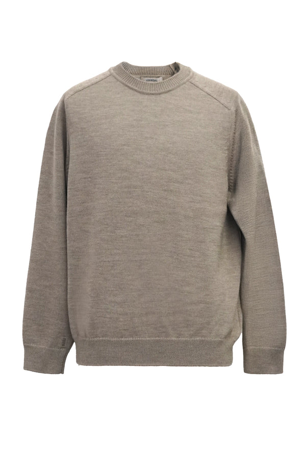 7GG CREW NECK PULLOVER (UM302-UPO07-MOCHA)
