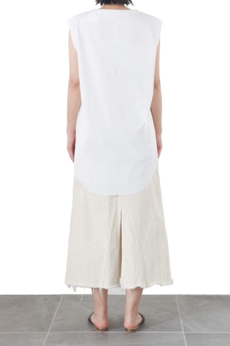 【3/1】Sanfokin Cotton Sleeveless Tee (WK125-LCS02)