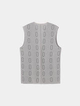 Dry Sheer Milano Knit vest (WK126-LVE03) / L/Beige