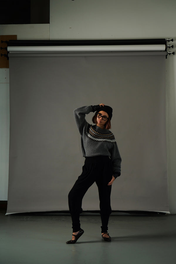 Cashmere  "Metel" Knit Cap (CZ325-AC08)