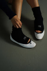 Cashmere Open-Toe Socks (CZ325-AC07)