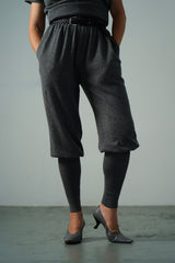 Cashmere "Bocca" Knit Pants (CZ325-LPT10) / Gray