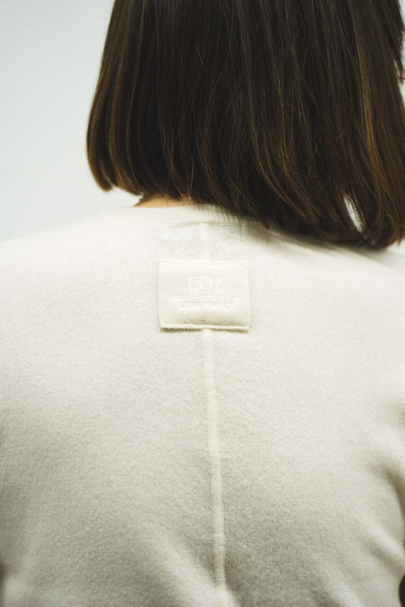 CASHMERE KNIT T-SHIRT (CZ324-LPO03) / IVORY