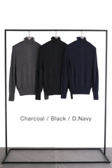 Finest Cashmere Turtleneck Pullover (CZ325-LPO07) / D.Navy