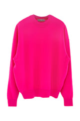 Unisex Cashmere Crew Neck Knit (CZ325-LPO49) / F / PINK