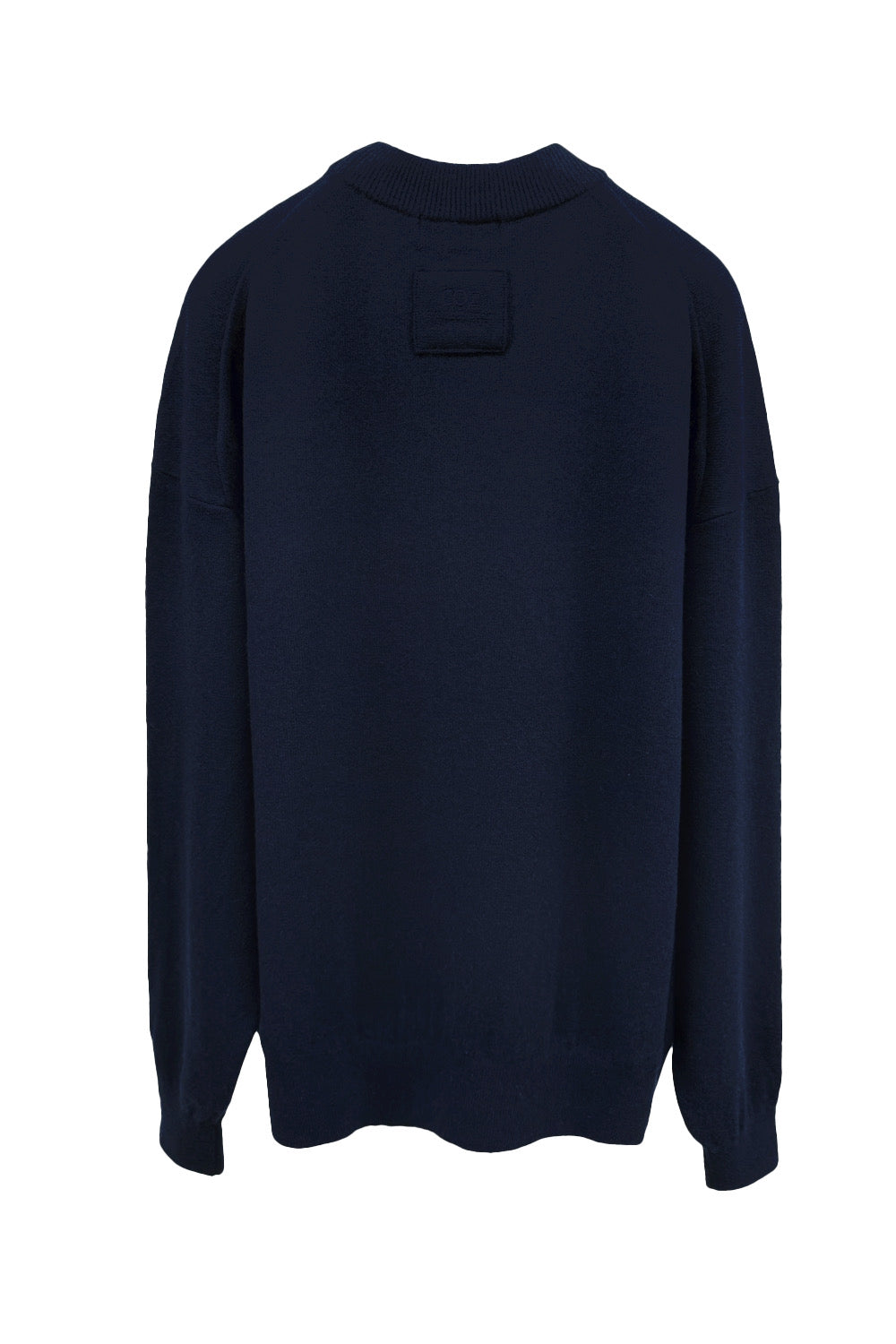Mens Cashmere Crew Neck Knit (CZ325-LPO49) / NAVY – the-knitbar.com