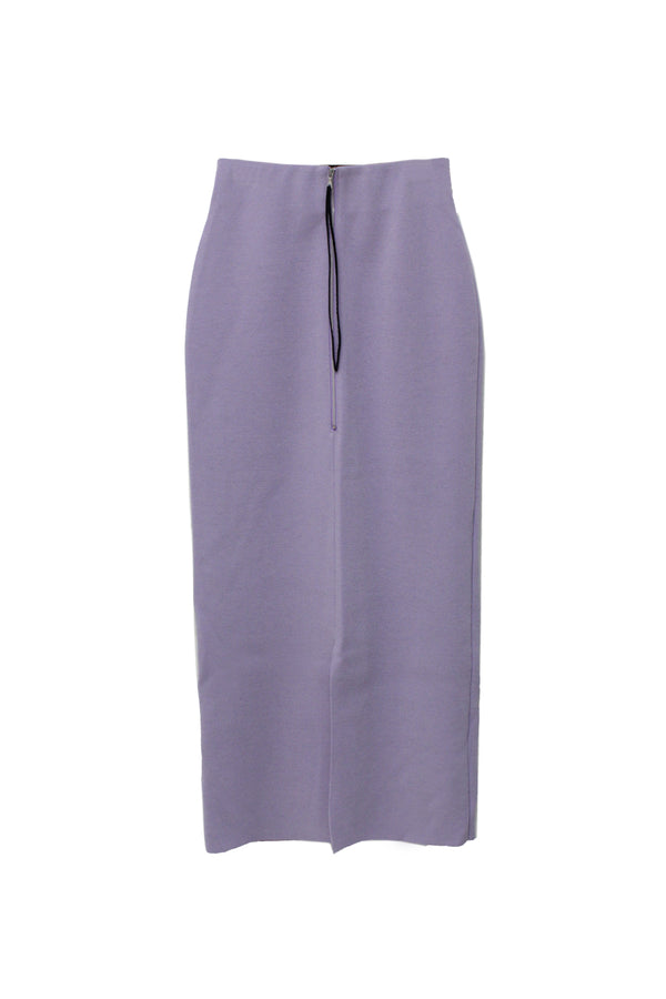 Stretch Wool tight skirt (WK22W-LSK01) / LIGHT PURPLE