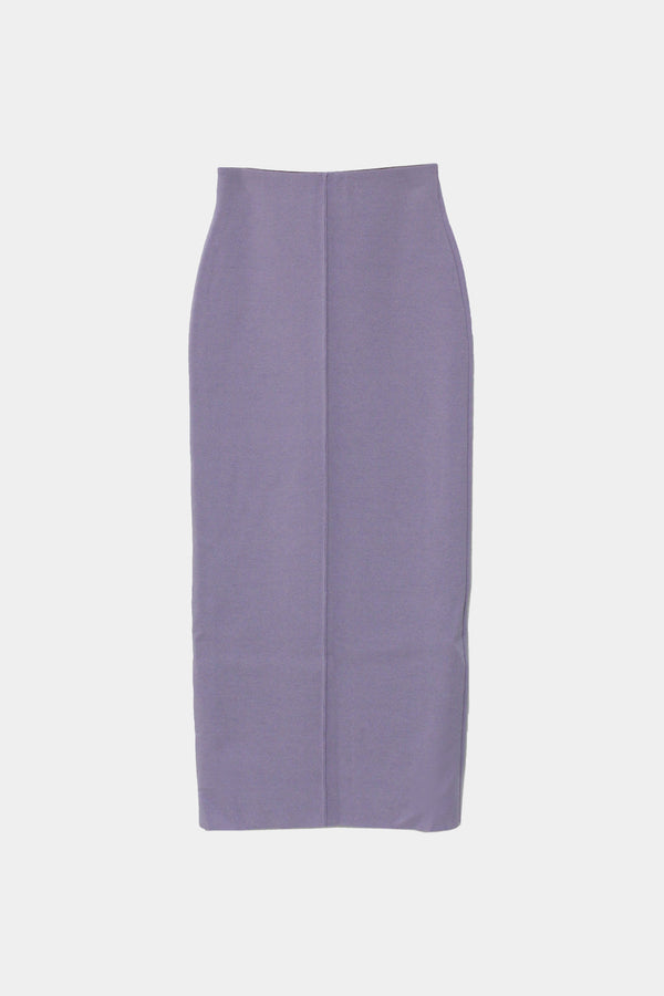 Stretch Wool tight skirt (WK22W-LSK01) / LIGHT PURPLE