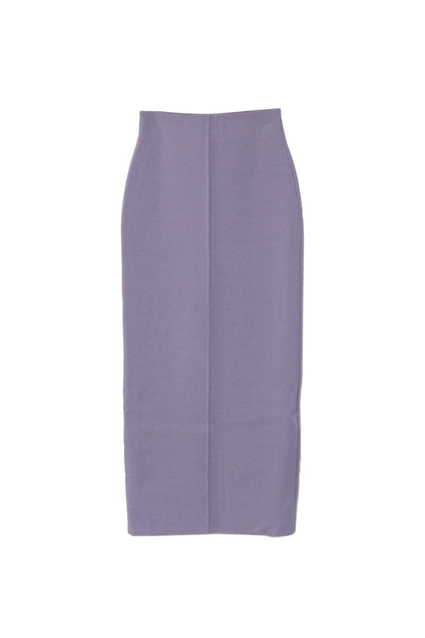 Stretch Wool tight skirt (WK22W-LSK01) / LIGHT PURPLE