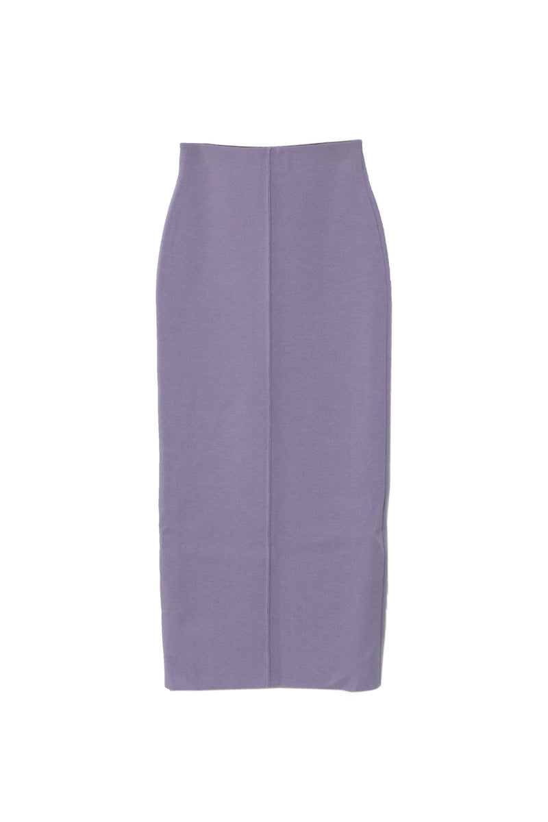 Stretch Wool tight skirt (WK22W-LSK01) / LIGHT PURPLE