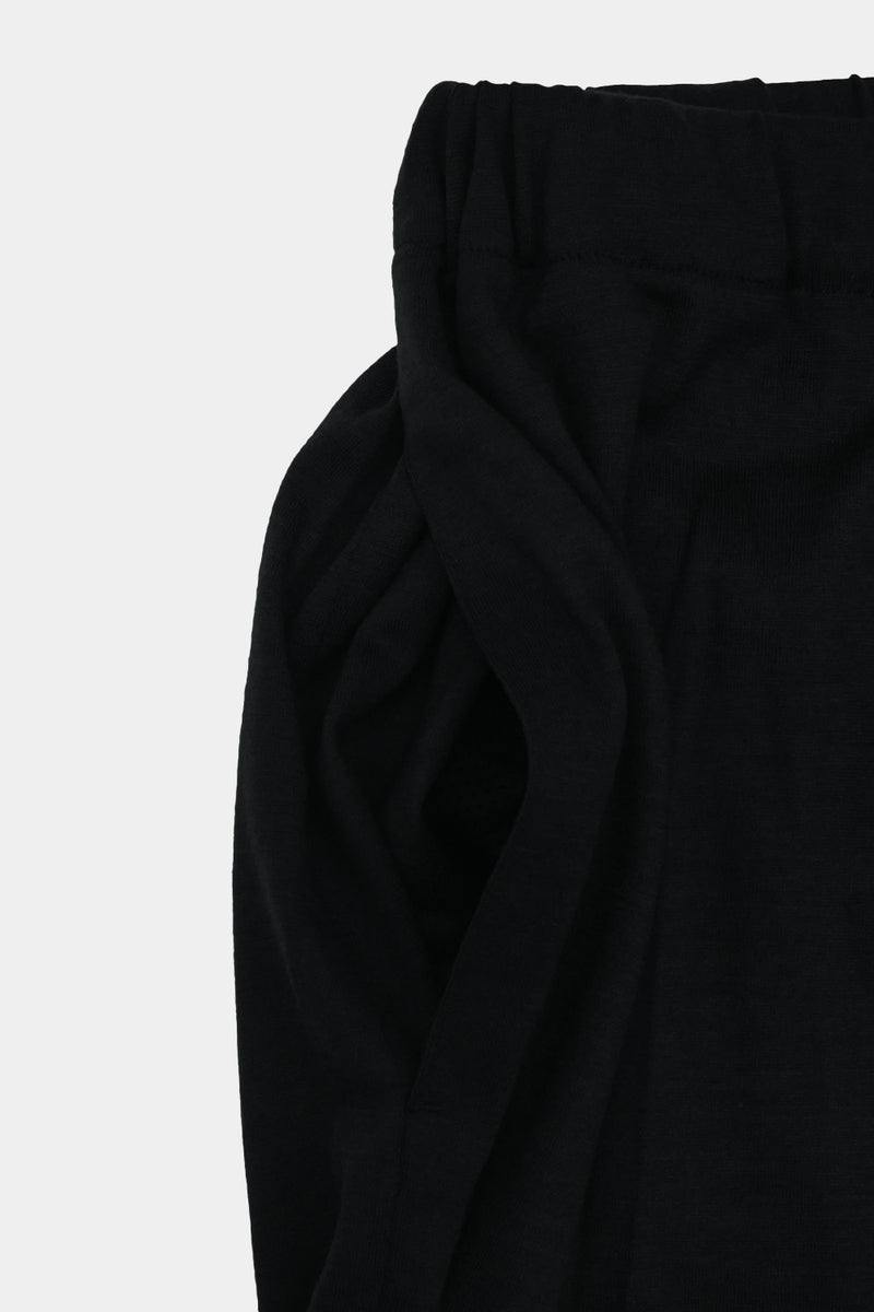 WIDE PANTS (WJ501-MCS06-09) / BLACK