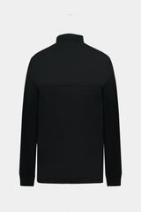 L/S HIGH-NECK PULLOVER (WJ501-MCS09-09) / BLACK
