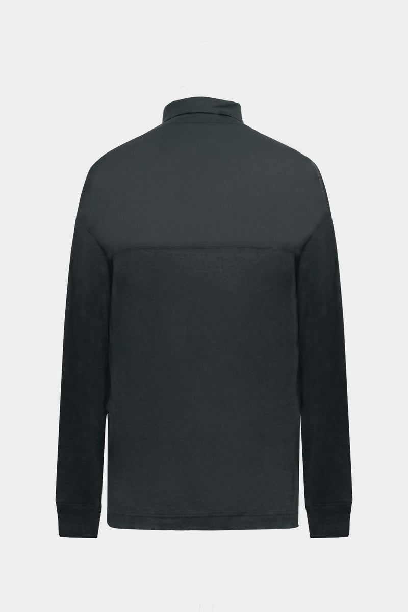 L/S HIGH-NECK PULLOVER (WJ501-MCS09) / CHARCOAL