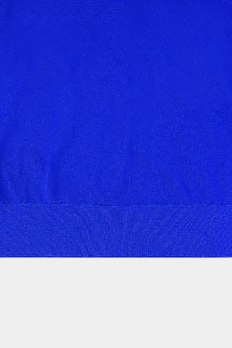 high-gauge high-neck knit L/S PO(PU501-MPO08)  / BLUE