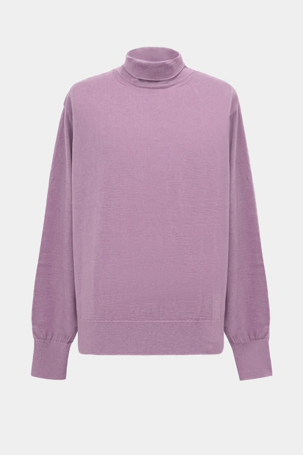 high-gauge high-neck knit L/S PO(PU501-MPO08) / PURPLE