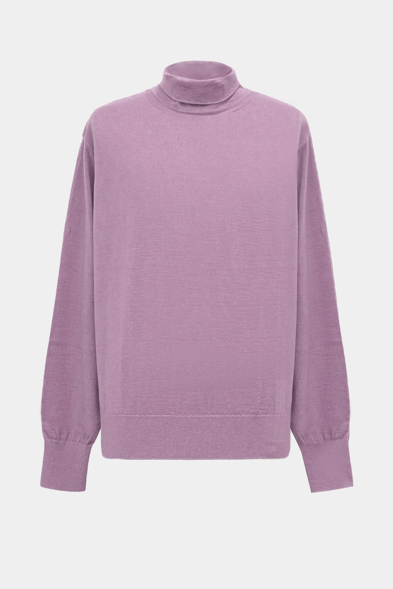 high-gauge high-neck knit L/S PO(PU501-MPO08) / PURPLE