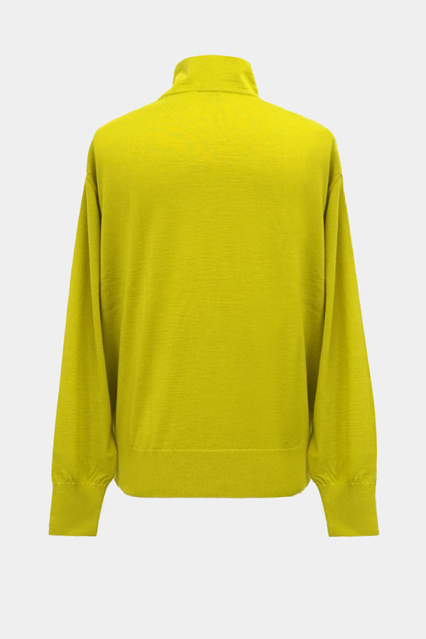 high-gauge high-neck knit L/S PO(PU501-MPO08) / YELLOW