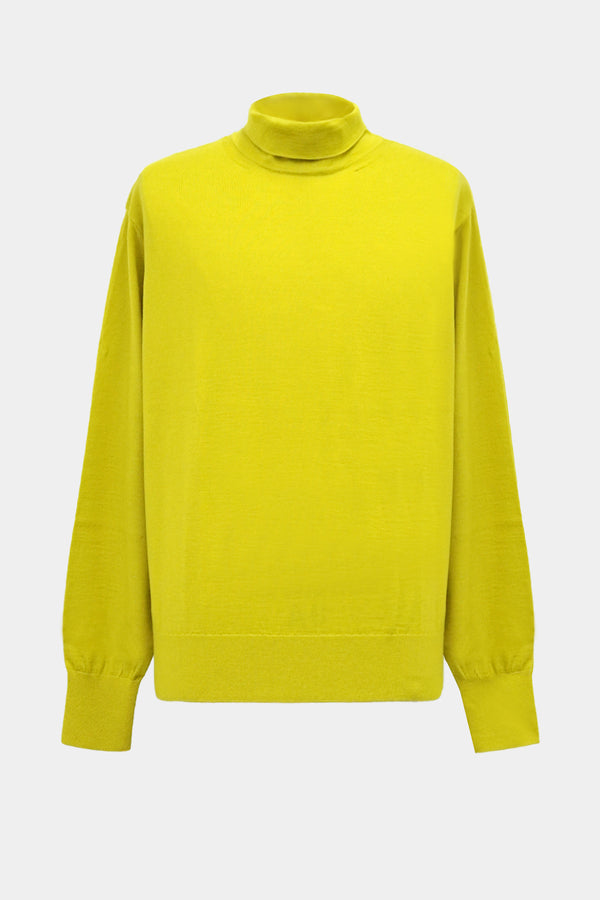high-gauge high-neck knit L/S PO(PU501-MPO08) / YELLOW