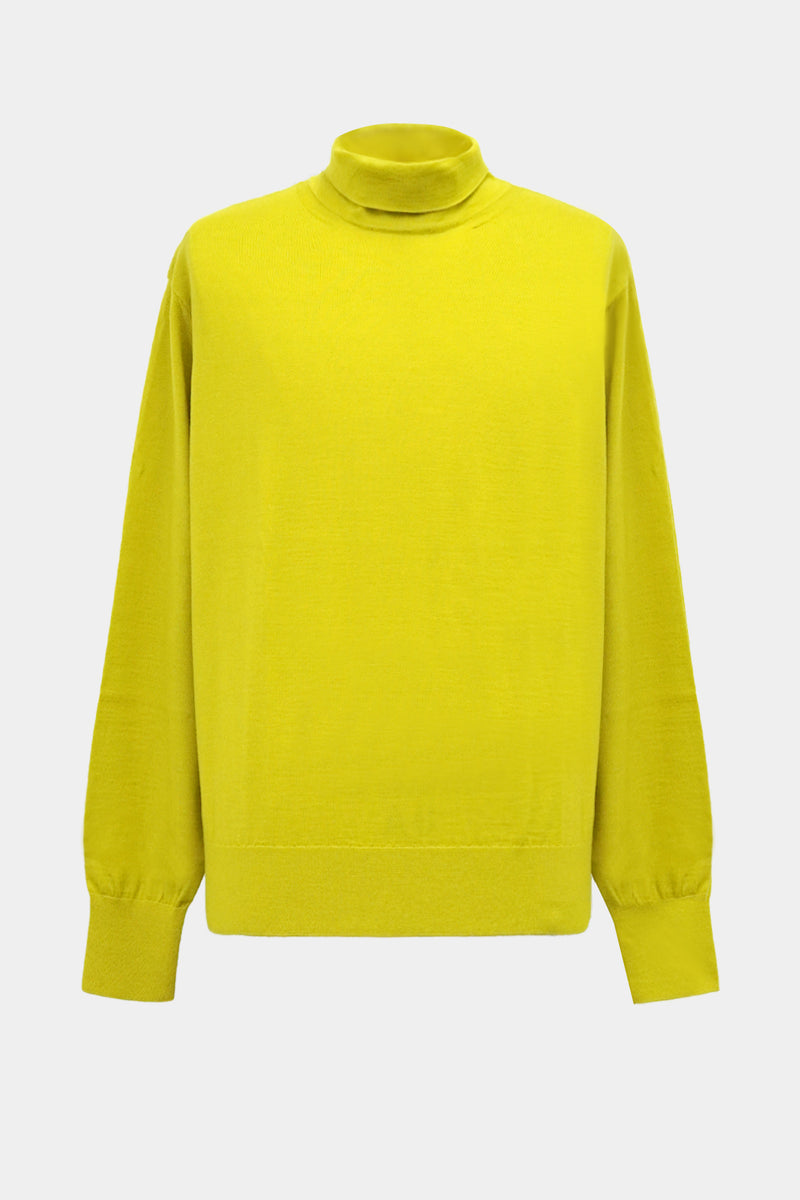 high-gauge high-neck knit L/S PO(PU501-MPO08) / YELLOW