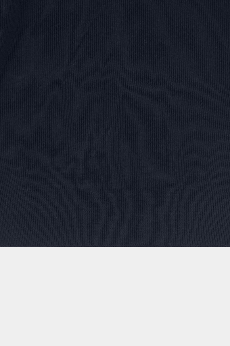 F/C/S big-coller knit L/S PO(PU301-MPO03) / DARK NAVY