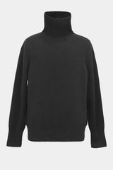 F/C/S big-coller knit L/S PO(PU301-MPO03) / CHARCOAL