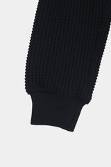 links knit zip jacket(PU325-MJK02) / BLACK