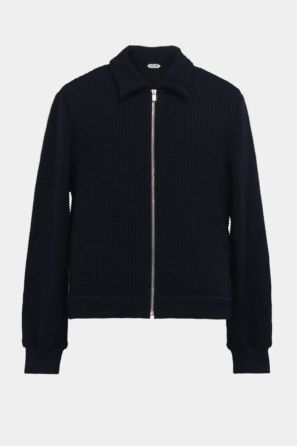 links knit zip jacket(PU325-MJK02) / NAVY