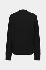 high-gauge crewneck knit L/S PO(PU501-MPO01) / BLACK