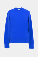 high-gauge crewneck knit L/S PO(PU501-MPO01) / BLUE