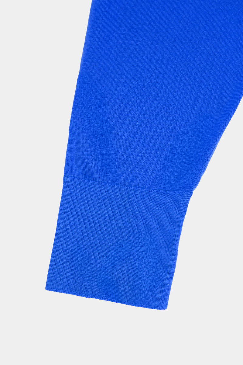 high-gauge high-neck knit L/S PO(PU501-MPO08)  / BLUE