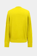 high-gauge crewneck knit L/S PO(PU501-MPO01) / YELLOW