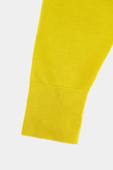 high-gauge crewneck knit L/S PO(PU501-MPO01) / YELLOW