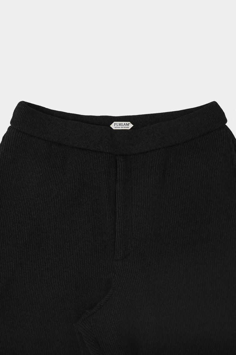 F/C/S slacks knit pants(PU501-MPT01) / BLACK