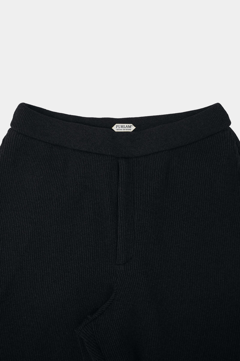 F/C/S slacks knit pants(PU501-MPT01) / BLACK