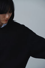 SIGNATURE RIBS KNIT PULLOVER (WK323-MPO02-09)