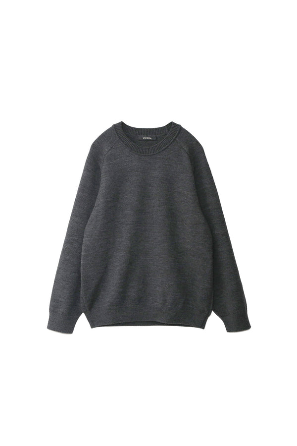 7GG CREW NECK PULLOVER (UM302-UPO07-GRY)