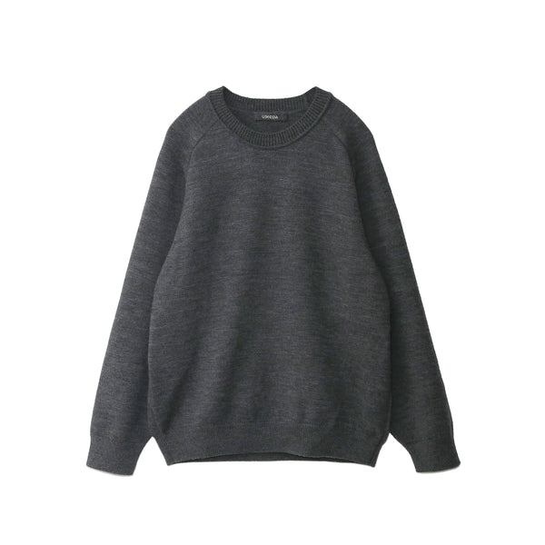 7GG CREW NECK PULLOVER (UM302-UPO07-GRY)