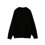 16GG CREW NECK PULLOVER (UM302-UPO16-BLK)