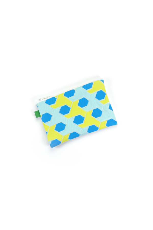 【DOG ACCESSORIES】 COLORFUL TILE POUCH