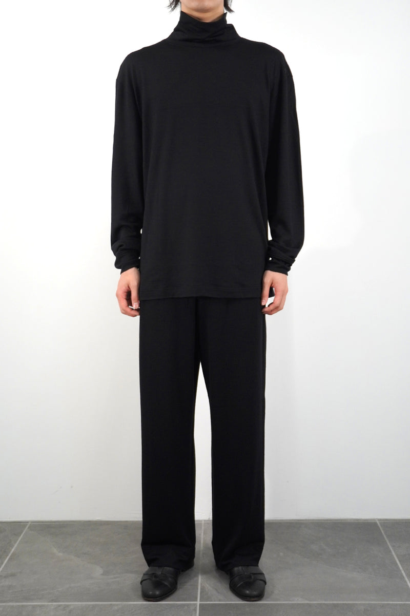 L/S HIGH-NECK PULLOVER (WJ524-MCS09-09)