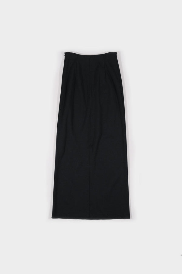 Sanfokin cotton long tight skirt (WK124-LCS01)