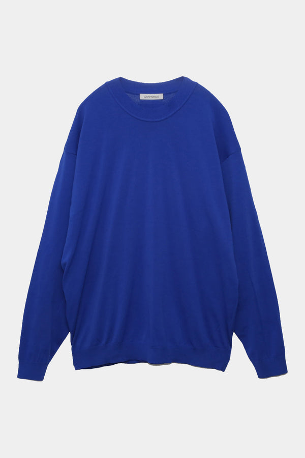 High-gauge Crew Neck Knit (WK23S-MPO02)