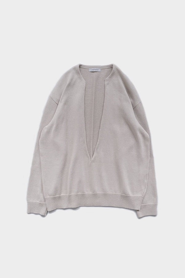 Gima Cotton Deep V-Neck Knit (WK23S-MPO06)