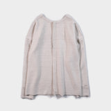 【WOMENS】 COMPRESSED WOOL PULLOVER