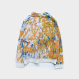 【MENS】 BRUSHED MOHAIR KNITTING ART CARDIGAN