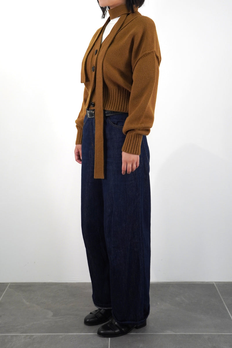 【NEW】Low-gauge Plain St Knit Vneck CD (WK324-LCD02-46)