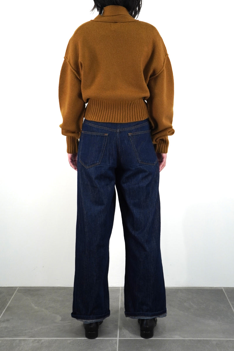 【NEW】Low-gauge Plain St Knit Vneck CD (WK324-LCD02-46)