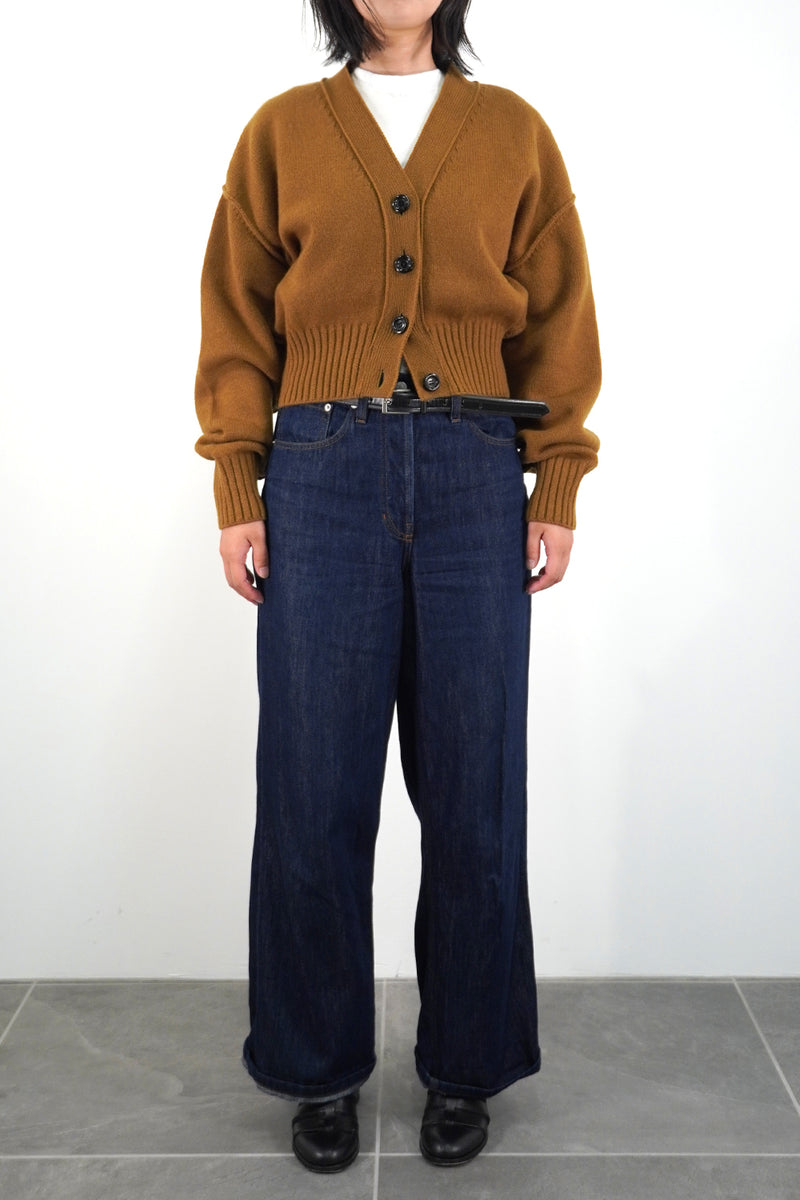 【NEW】Low-gauge Plain St Knit Vneck CD (WK324-LCD02-46)