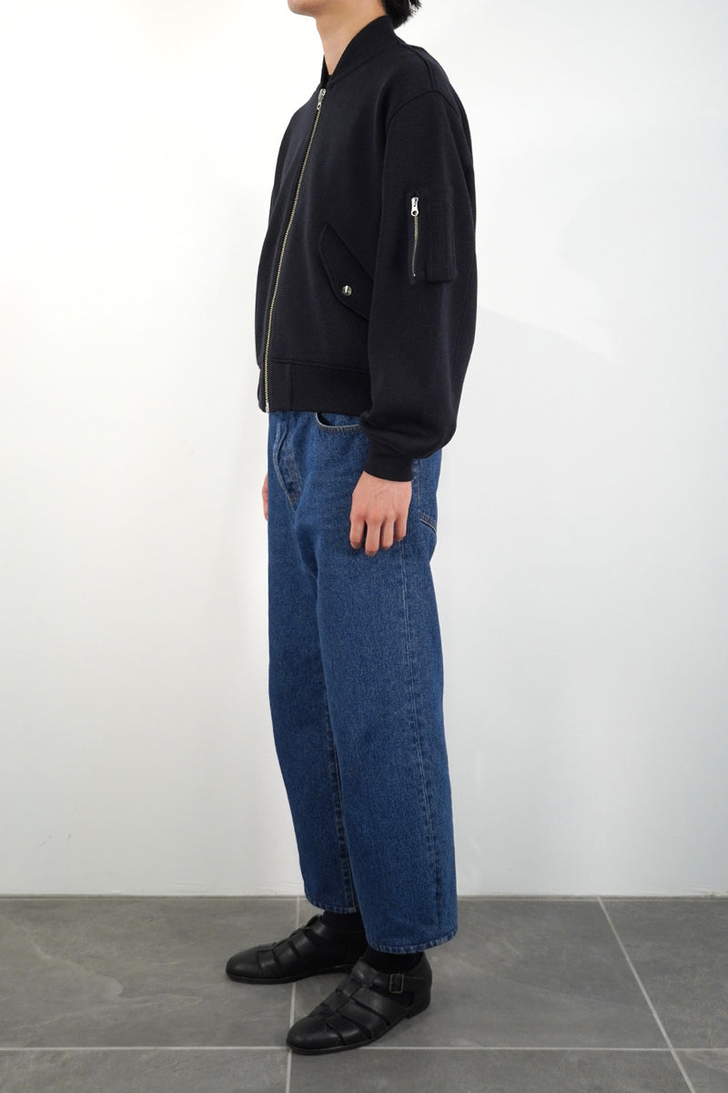 Middle-gauge Half Milano-Rib Knit L-2B type (WK324-MBZ01-08)