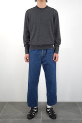 High-gauge Plain St Crewneck PO (WK324-MPO01-07)